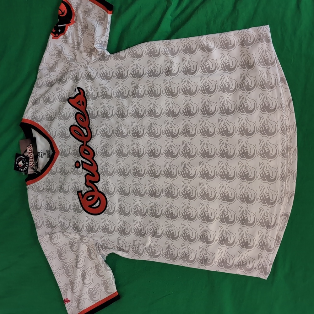 Stitches Baltimore Orioles MLB Cooperstown Collection Jersey Size Large NWT